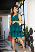Emerald Green Midi Dress